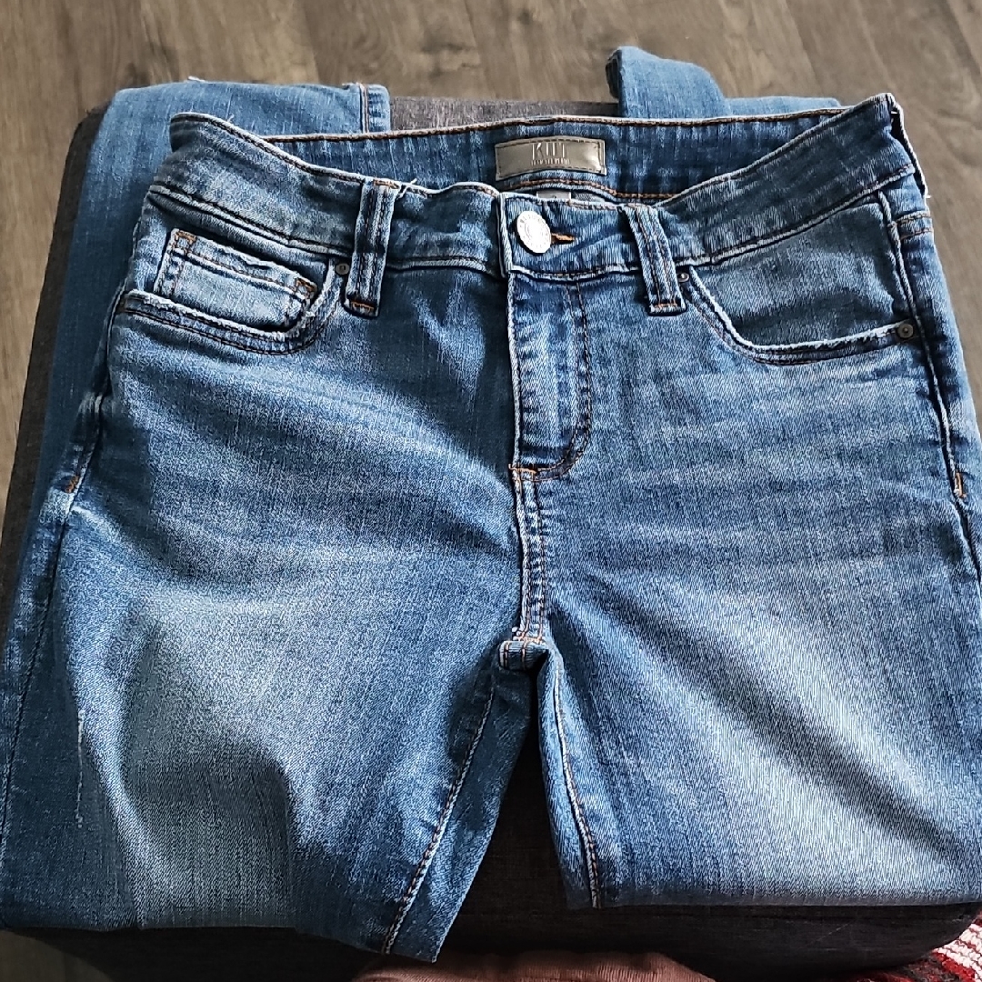 Kut From The Kloth Light Blue Skinny Jeans Size 2 Women Stretch Denim